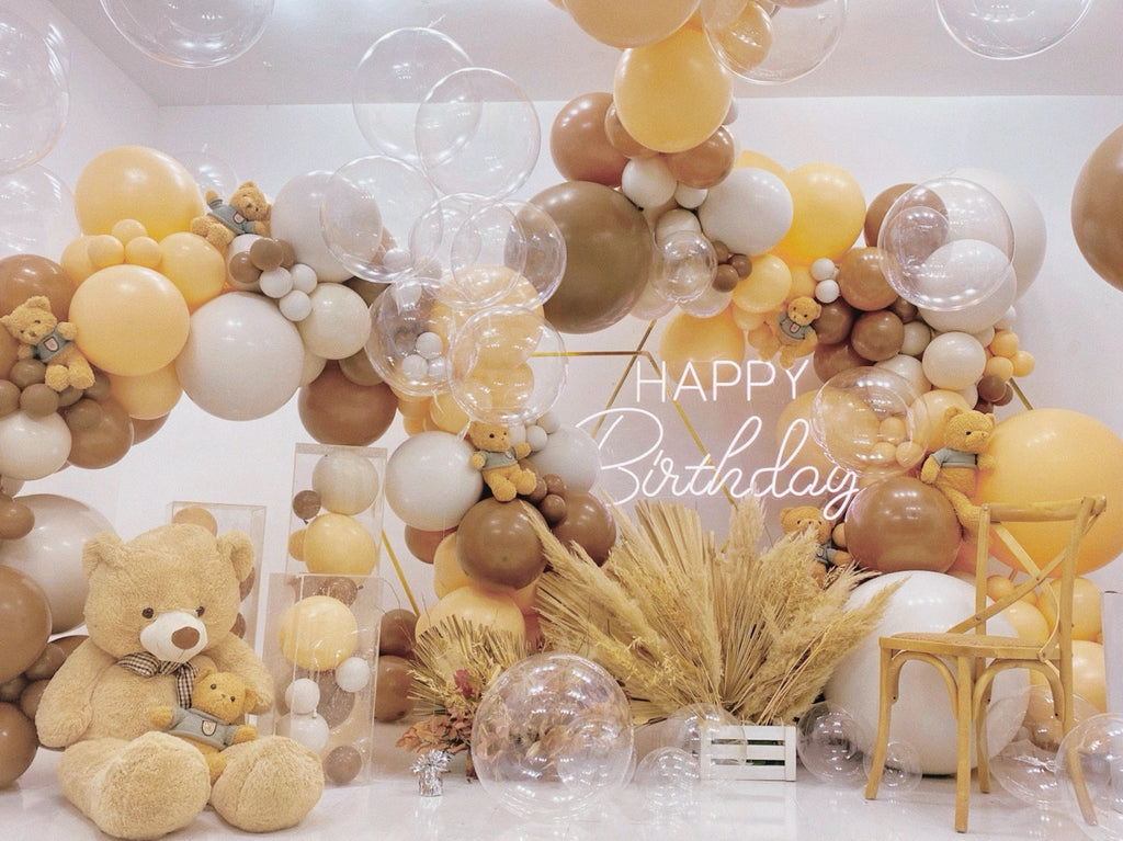 Birthday Balloon Party - Autumn Colours