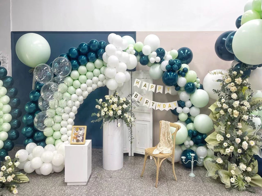 Birthday Balloon Arrangement - Premium Mori Colours