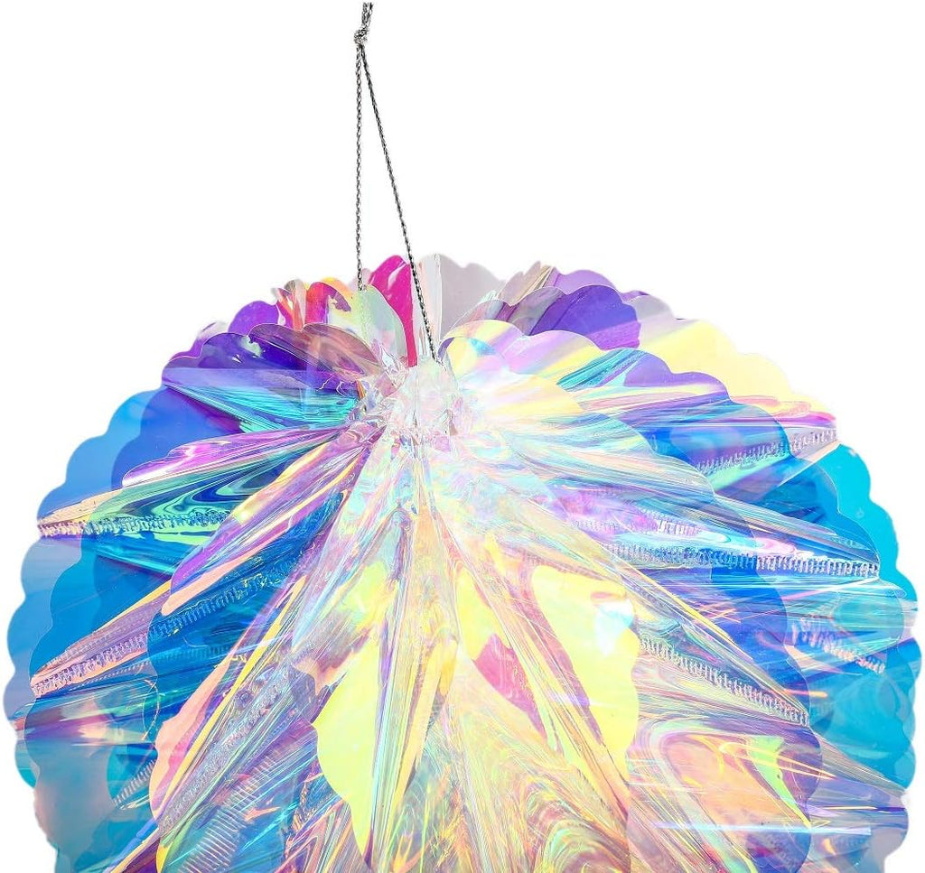 Hanging Decorations Iridescent Honeycomb Ball-Round