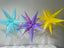 26Inch Iridescent Purple Exploding Star Balloons, Crystal Holographic Lilac 4 Sets