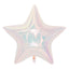 Latest 32" Pearl Iridescent Star Solid Color Five-pointed Star Foil Balloon-2Pcs
