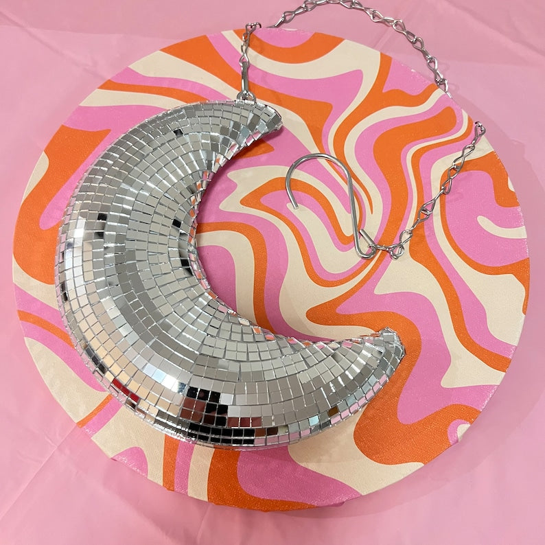 Hanging Disco Moon