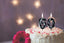 Black 60th Birthday Candles, Number 60 Cake Topper for Birthday Decorations Party Decoration