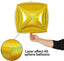24 Inch Laser Gold Cube Foil Balloon (4 Count)