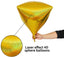 24 Inch Laser Glittery Gold Diamond Foil Mylar Balloon-4pcs
