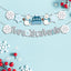 IT'S COLD OUTSIDE Snowflake Banner Merry Christmas Garland Holiday Glitter Decor Baby Shower New Year Kids Birthday Party Decorations Favors