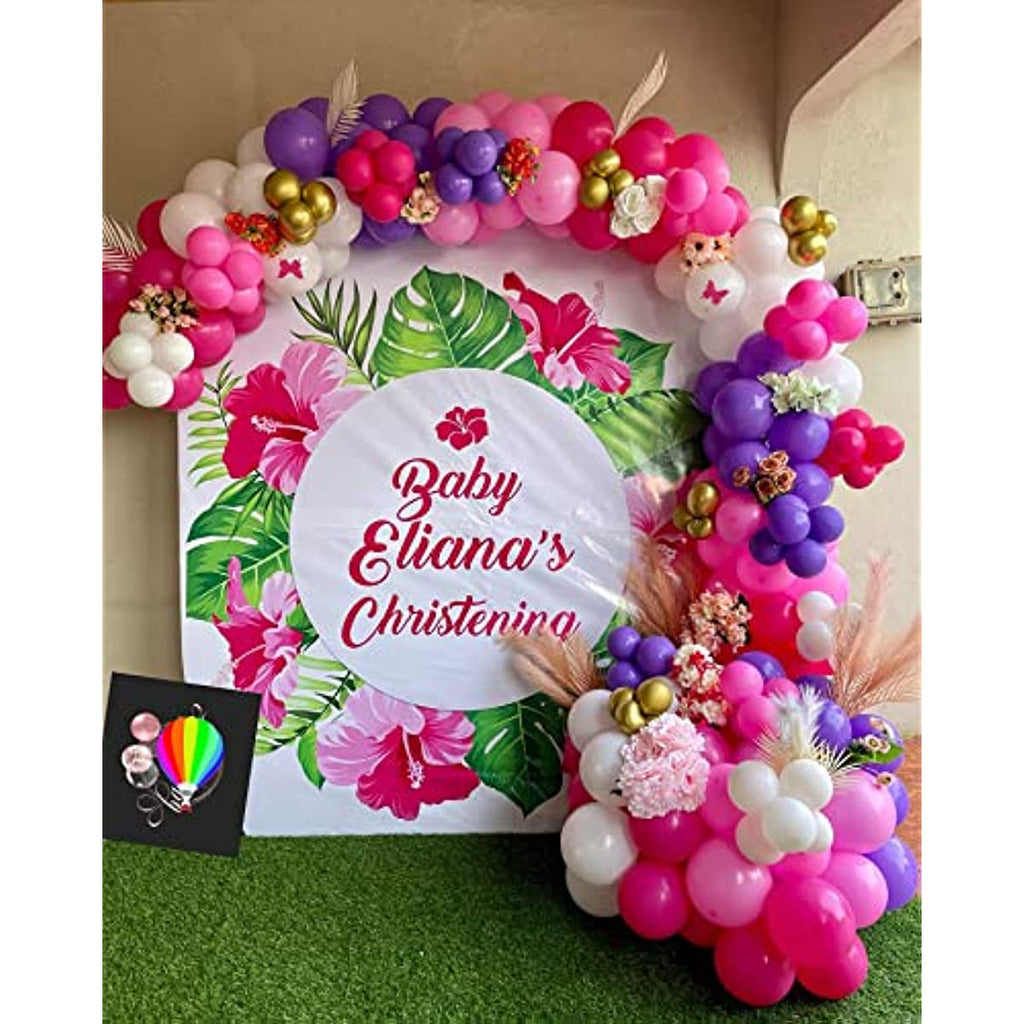 Purple Balloons 110Pcs Purple Balloon Garland Arch Kit 5/10/12/18 Inch Matte Latex Purple Balloons with Different Sizes