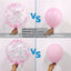 Confetti Pattern Bubble Balloons Self-Sealing 18" Self-sealing Bobo Balloons for Pink Birthday Party Bridal Shower Decoration Wedding Engagement Graduation Holiday Supplies