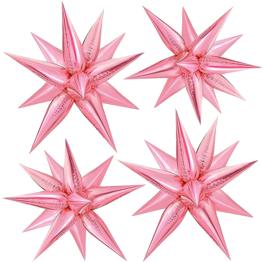 Golden Star Balloon Metal Star Aluminum Foil Cone Balloon(50 pieces)