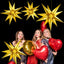 Golden Star Balloon Metal Star Aluminum Foil Cone Balloon(50 pieces)