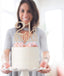 21 and Fabulous Cake Topper - Premium Rose Gold Metal Sparkly Rhinestone Decoration